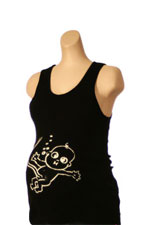 Floating Baby Maternity Tank by Rock Star Moms
