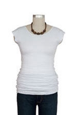 Perfect Maternity Cap Sleeve Tee by Shade Clothing