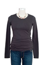 Perfect Maternity Long Slv Pima Tee by Shade Clothing