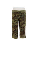 Camo Knit Maternity Capri by Rock Star Moms