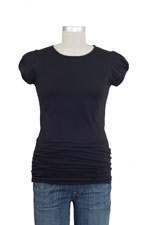 Perfect Maternity Rouching Top by Shade Clothing