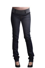 Dark Blue Skinny Maternity Jean by Maternal America