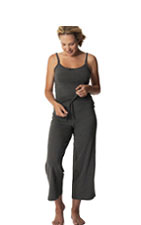 Glamourmom Pima Nursing Bra Long Tank PJ Set by Glamourmom