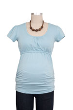 Logan Short Sleeve Nursing Top by Ripe Maternity