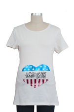 Love American Style Logo Vintage Maternity Tee by 10 Again