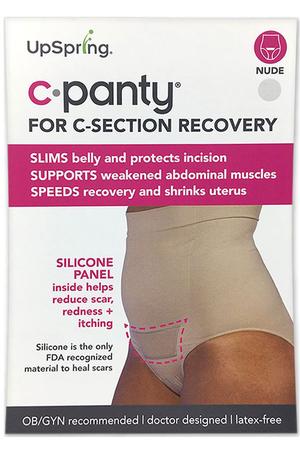 C-Panty High Waist C-Section Recovery Underwear (Nude) by UpSpring