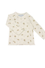 Under the Nile L/S Side Snap Organic Baby T-shirt by Under the Nile