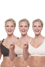 Bravado Body Silk Seamless Nursing Bra- 3 pk. by Bravado Designs