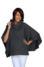 Maternity/Nursing French Terry Poncho by 1 in the Oven