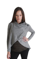 Nuka Maternity & Nursing Draped Cardigan by Nuka