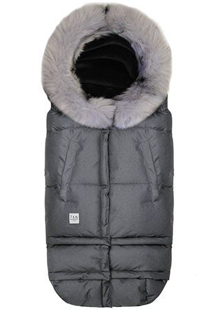 7 A.M. Enfant Blanket 212 Evolution (Heather Grey Dark Tundra w. Plush Lining) by 7 A.M. Enfant