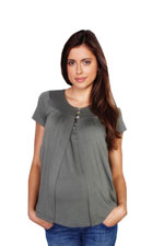 Gracey Short Sleeve Nursing Camigan by Maternal America