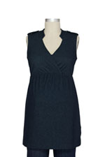 D&A Denim-Look Nursing Tunic by Japanese Weekend
