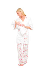 Olian 5-Piece Nursing PJ Set by Olian