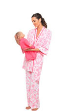 Olian 4-Piece Nursing PJ Set by Olian