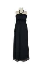 Ellya Rosette Strapless Chiffon Maternity Gown by Maternite