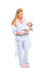 Olian 4-Piece Nursing PJ Set by Olian