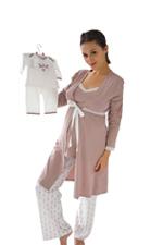 Belabumbum 4-pc Nursing PJ Set by Belabumbum