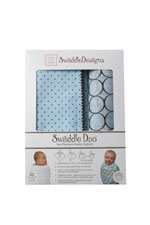 SwaddleDesigns Swaddle Duo Gift Set by SwaddleDesigns