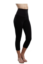 Tummy Tuck Crop Leggings by Maternal America