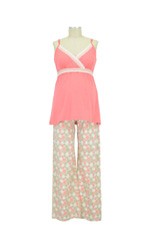 Delia Nursing Cami and Pant Set by Belabumbum