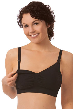 Carriwell Seamless Organic Cotton Nursing Bra by Carriwell