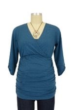 Danielle D&A Tabbed Sleeve Nursing Top by Japanese Weekend