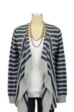 Allie Stripes Maternity & Nursing Cardigan by Ripe Maternity