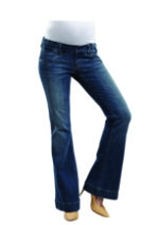 Boot Cut Denim Waistband Maternity Jeans by Maternal America