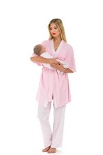 Anne 4 pc. Nursing PJ Set by Olian