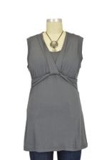 Pia D&A Sleeveless Draped Neck Nursing Top by Japanese Weekend