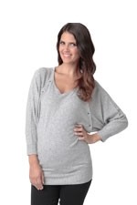 Angora Batwing Nursing Sweater by Ripe Maternity