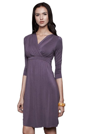 Belle 3/4 Sleeve Maternity & Nursing Dress by Dote