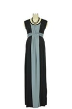 D&A Bamboo Basket Weave Maxi Nursing Dress by Japanese Weekend