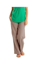 Comfy Linen Maternity Pants by Mothers en Vogue