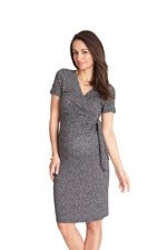 Seraphine Renatta SS Faux Wrap Maternity Dress by Seraphine