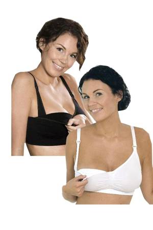 Carriwell Seamless Nursing Bra - 2 Pack by Carriwell