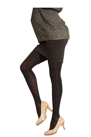 Preggers Maternity Compression Pantyhose (15-20 mm Hg)-Short by Preggers Maternity Hosiery