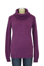 Cozy Wool Turtleneck Nursing Sweater by Mothers en Vogue