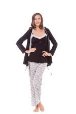 Rose 4-Pc. Nursing Sleepwear Set by Olian