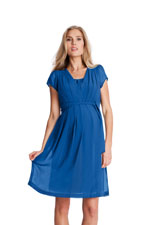 Seraphine Jodie Chiffon Pleated Nursing Dress by Seraphine