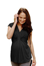Seraphine Liza Front Drape Maternity Top by Seraphine