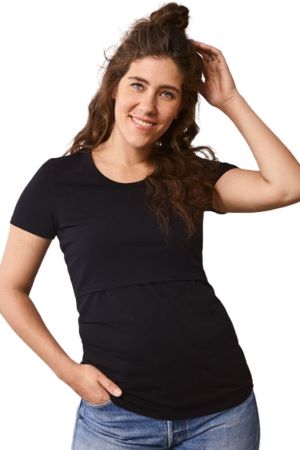 Boob Design Classic Organic Scoop Neck Maternity & Nursing Top by Boob Design