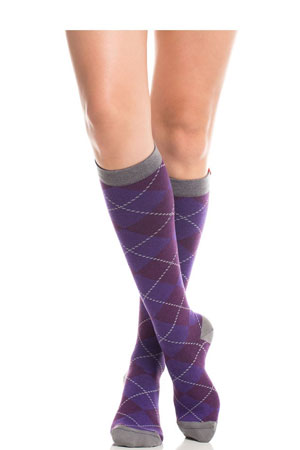 Vim & Vigr 15-20 mmHg Women's Stylish Compression Socks - Cotton by Vim & Vigr