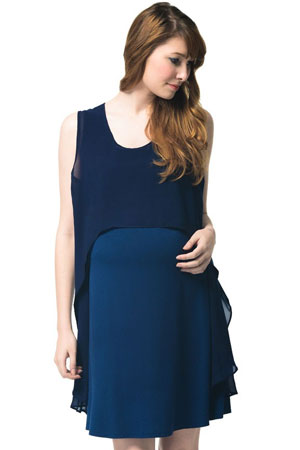 Spring Maternity Fay Layer Maternity & Nursing Dress by Spring Maternity