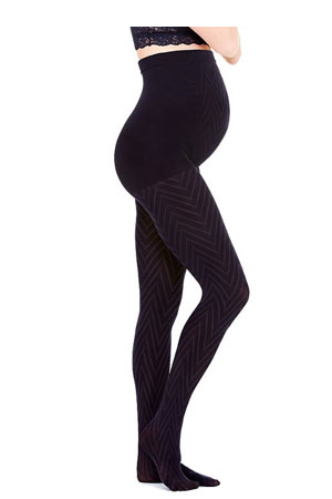 Ingrid & Isabel Maternity Chevron Tights by Ingrid & Isabel