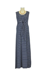 Brooklyn Stripes Maxi Nursing Dress by JoJo Maman BeBe