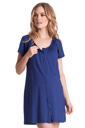 Seraphine Gemma Button Down Nursing Nightie by Seraphine