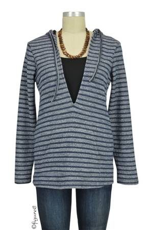 Evie Striped Terry Nursing Hoodie by Annee Matthew