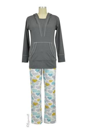 Cloud 9 Nursing Hoodie & Sweatpant PJ Set by Sophie & Eve